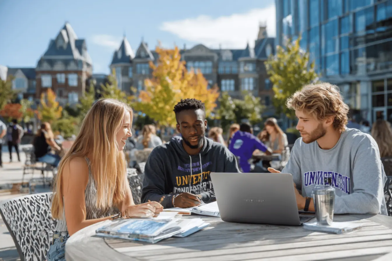 A University of Scranton campus view, representing university of scranton cost investment.